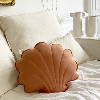 Grand coussin en lin coloris divers – La Maison Marseillaise